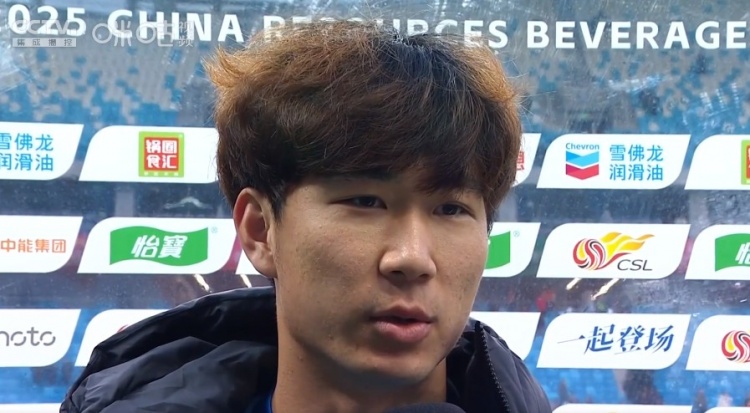 張昱杰：能取得進球幫助球隊獲勝很開心，還需提高自己回報大家
