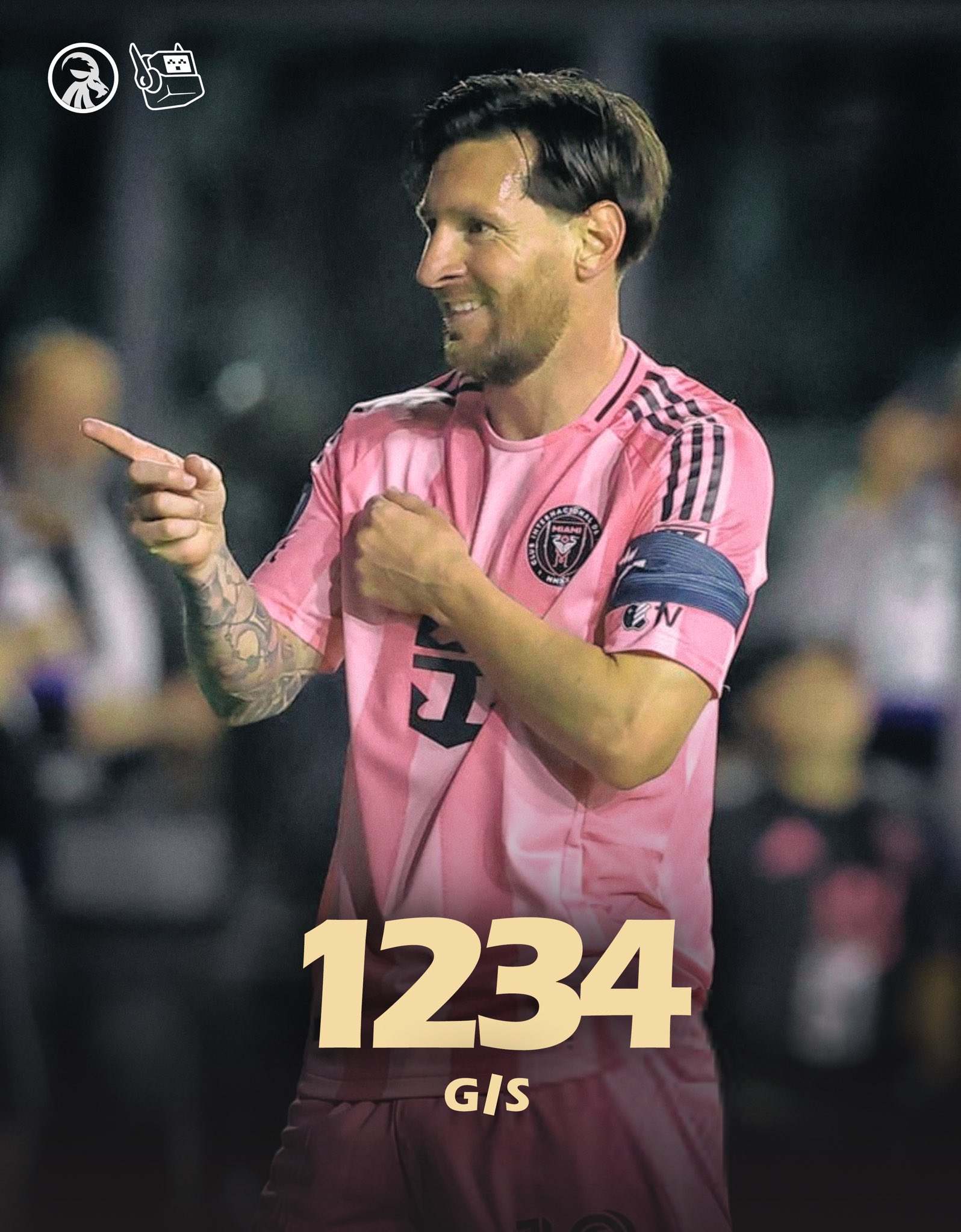 回歸即進球！37歲梅西生涯目前853球381助，參與進球數(shù)1234球！