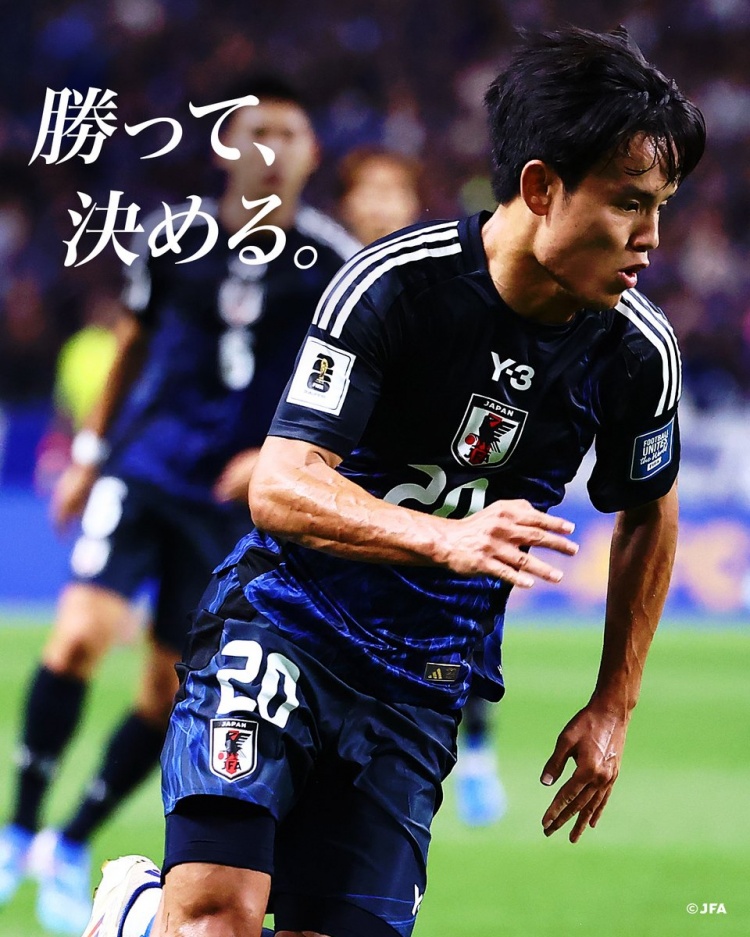 日本隊曬久保建英等球員海報預熱對陣巴林，獲勝將提前出線