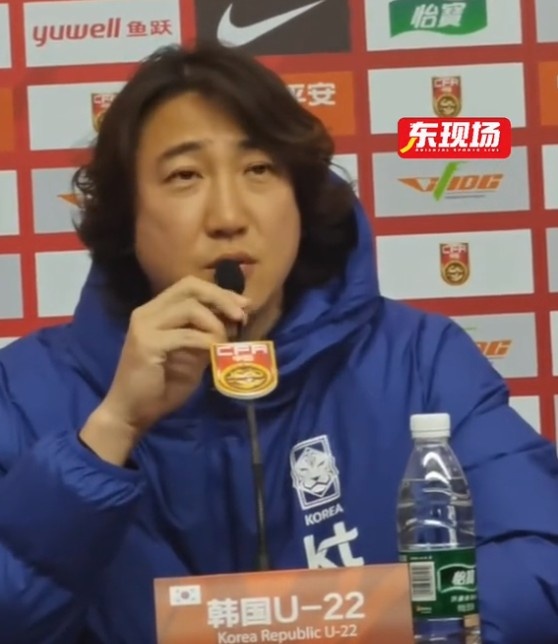 韓國(guó)U22男足主帥：中國(guó)20歲左右有特別好的球員，韓國(guó)人才稀少